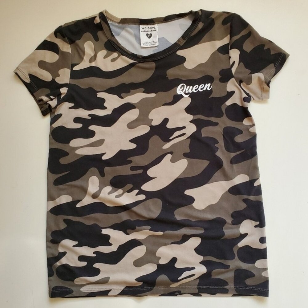 Camo queen t-shirt